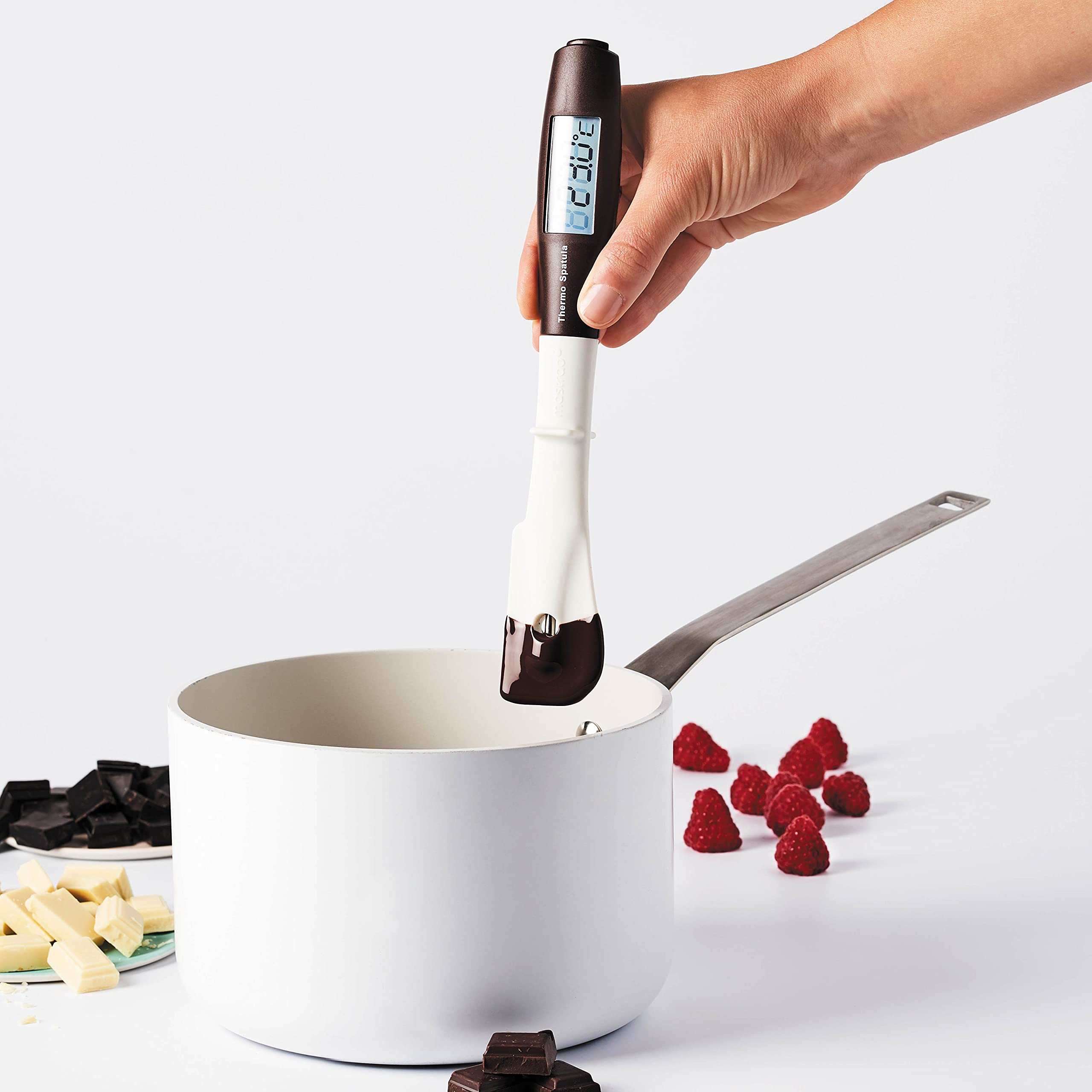 mastrad-thermospatule-2-en-1-spatule-thermom-tre-pour-temp-rage-du-chocolat-pile image 5