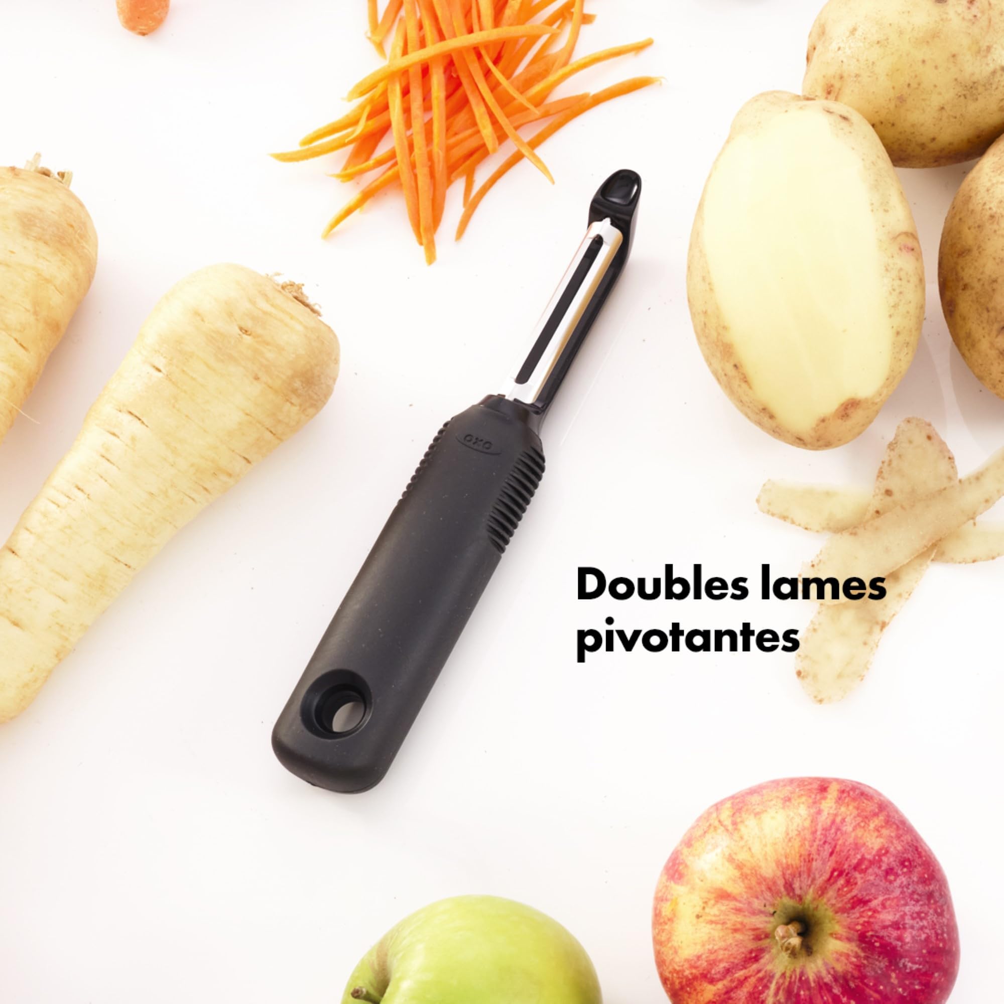 oxo-good-grips-plucheur-l-gumes-oscillant-lames-doubles-acier-inoxydable-antirou image 2