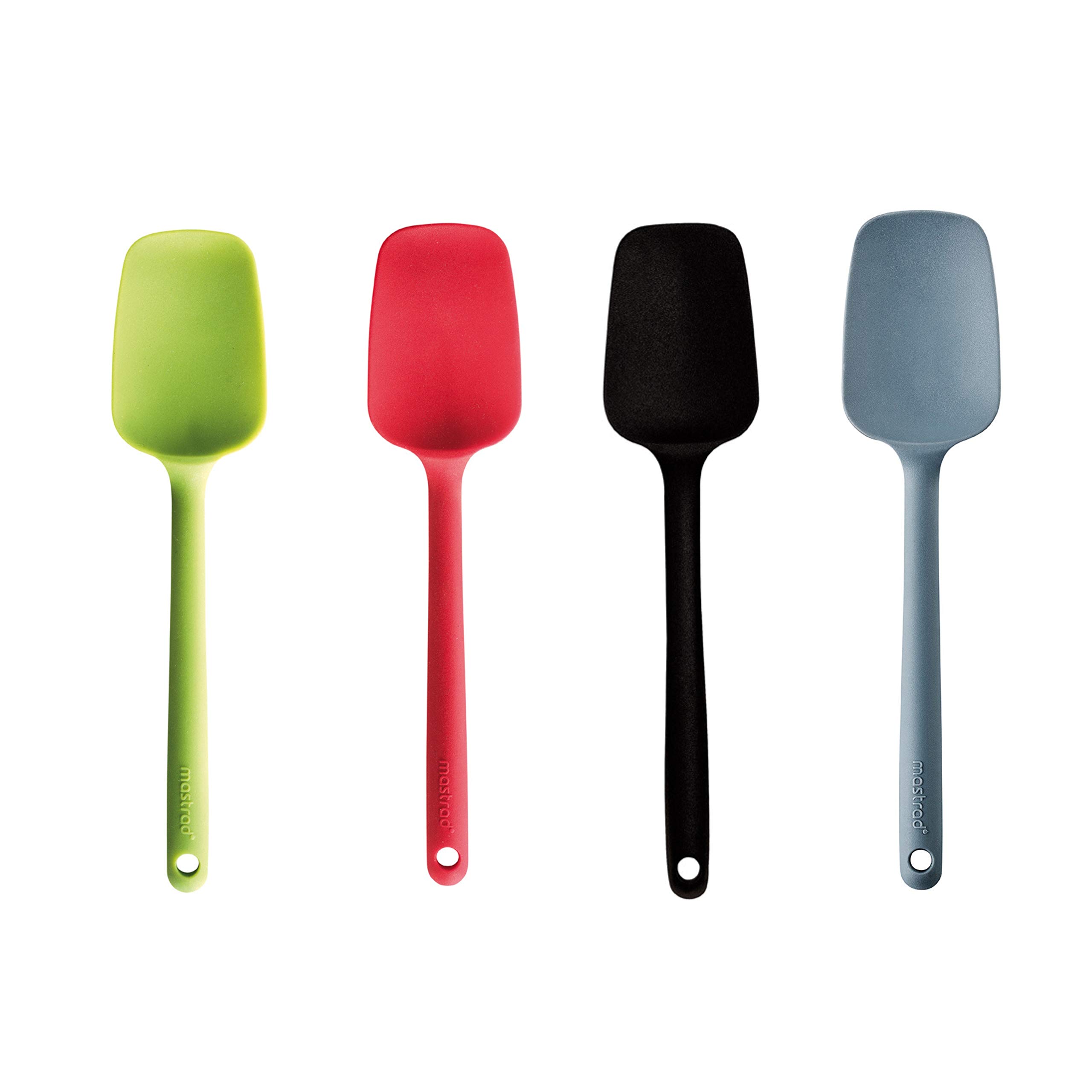 mastrad-unibloc-spatule-cuill-re-en-silicone-noir-27-5-cm-monobloc-r-sistante-25 image 6