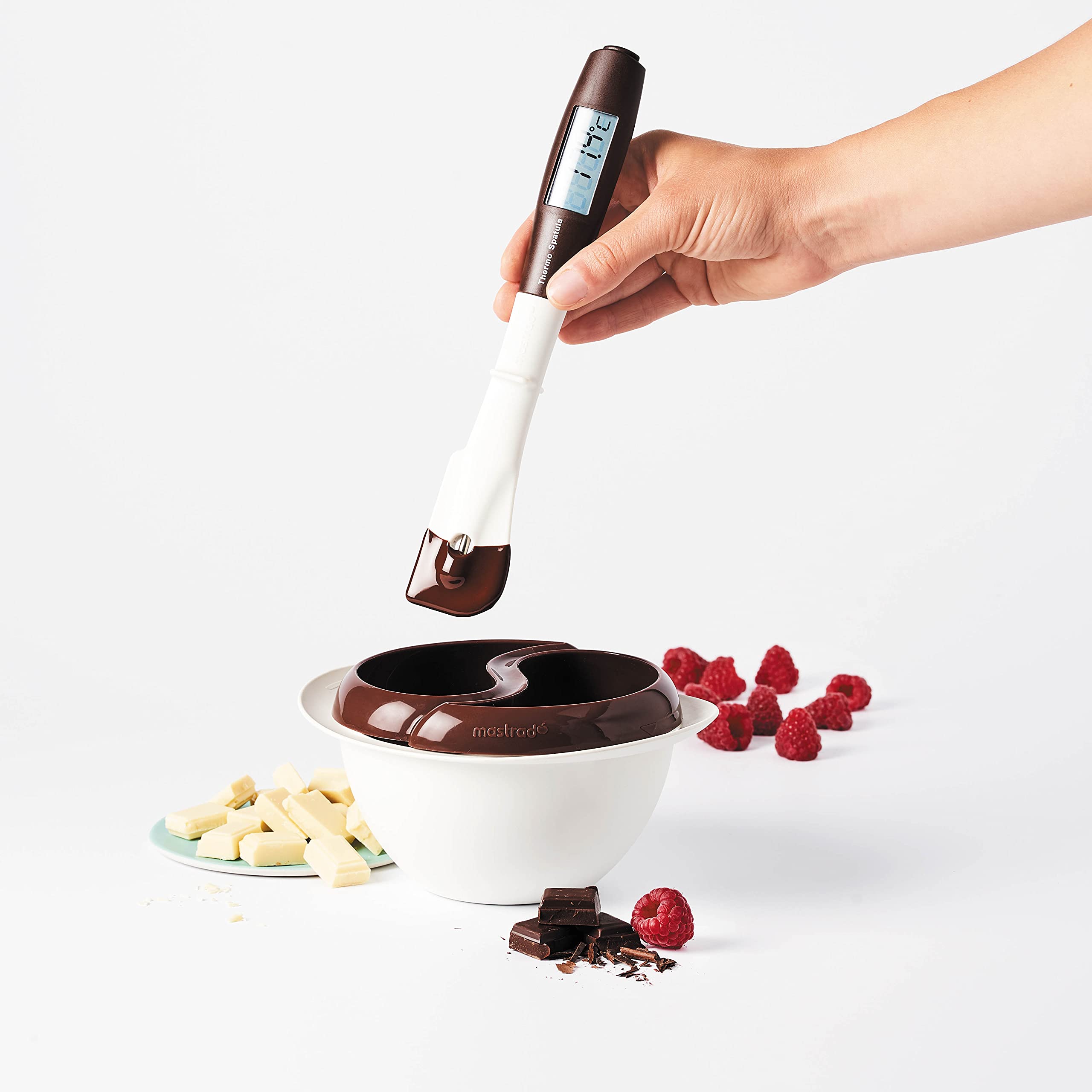 mastrad-thermospatule-2-en-1-spatule-thermom-tre-pour-temp-rage-du-chocolat-pile image 2