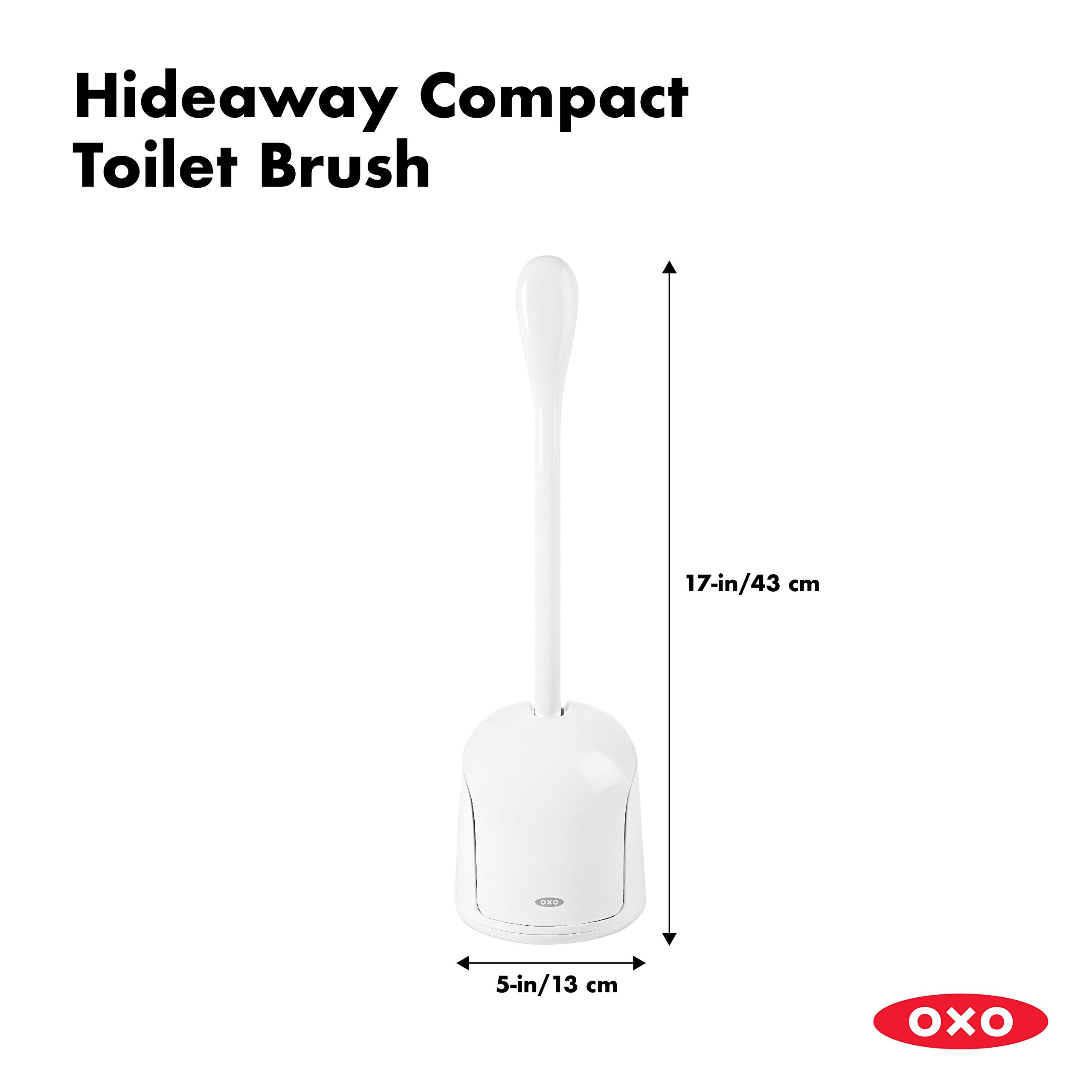 oxo-good-grips-brosse-wc-compacte-blanche-avec-support-ouverture-automatique image 6