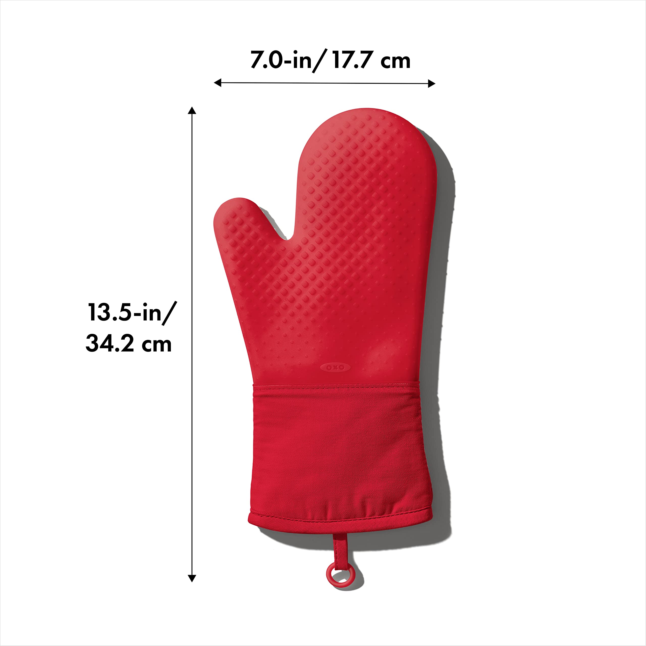 oxo-good-grips-mitaines-de-four-en-silicone-rouge-33-cm-r-sistantes-la-chaleur-e image 6