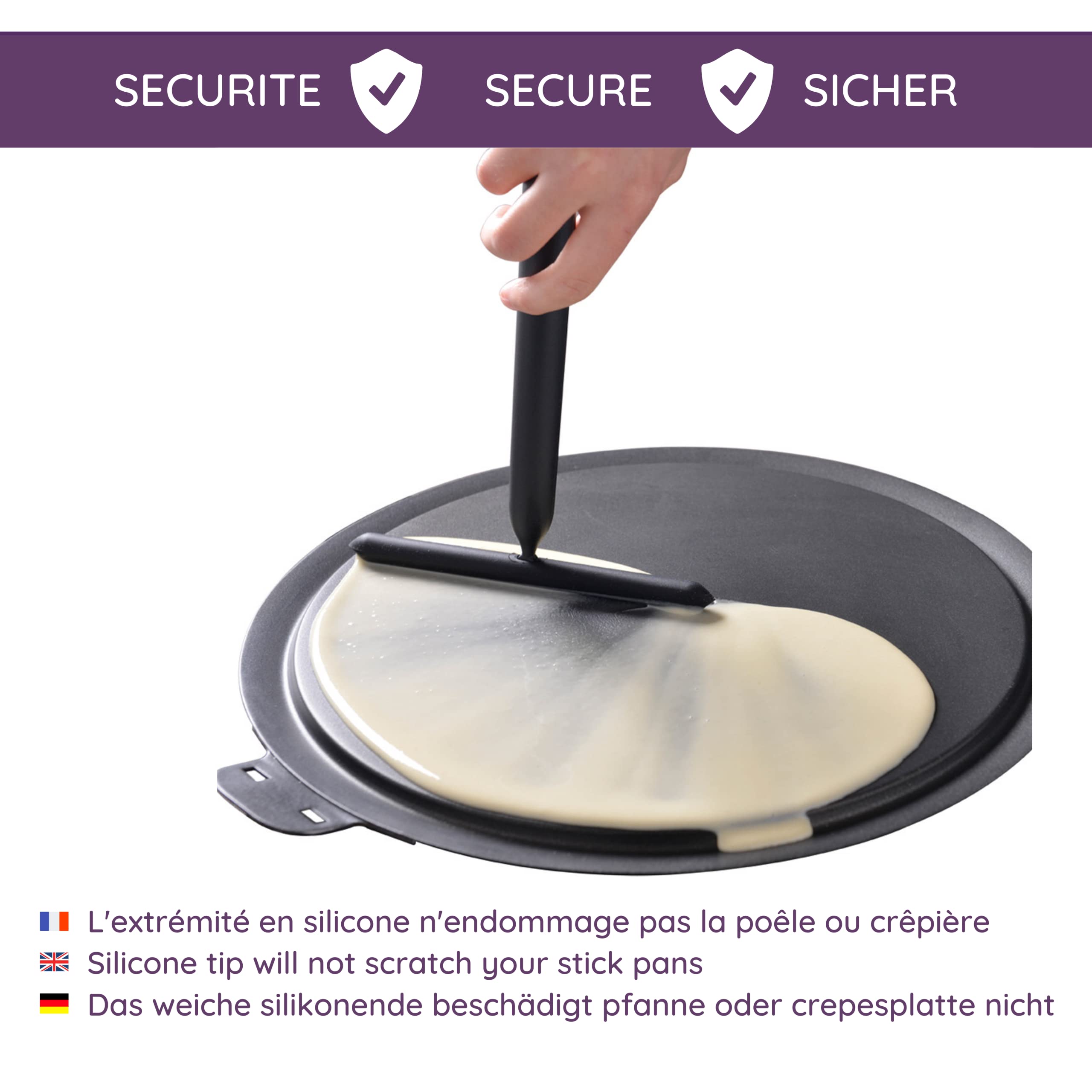 mastrad-f12500-rateau-cr-pes-silicone-manche-articul-pivotant-n-endommage-pas-la image 3