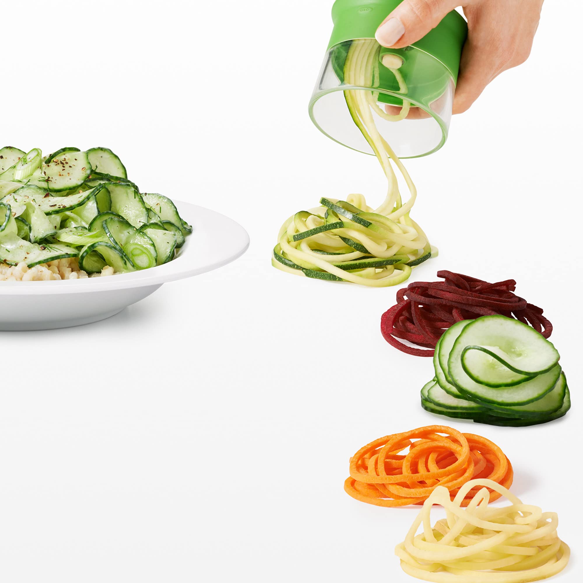 oxo-good-grips-spiraliseur-coupe-l-gumes-3-lames-spaghetti-de-l-gumes-manuel image 5