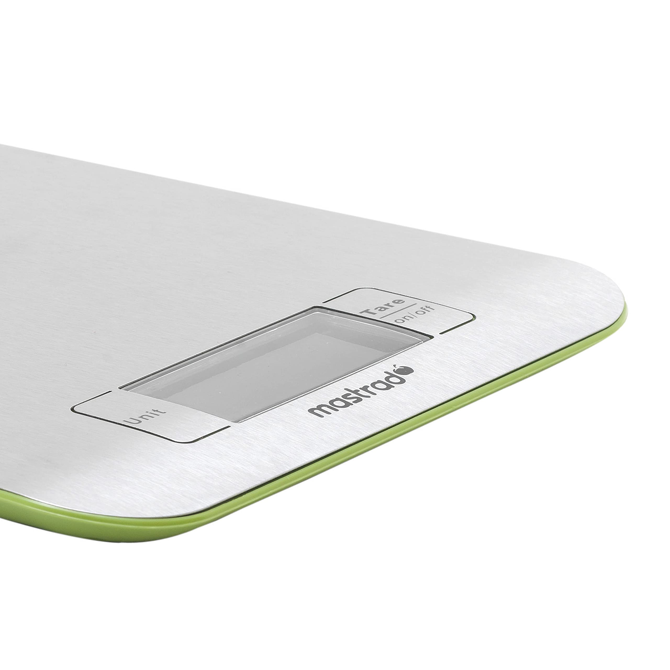 mastrad-f76508-balance-de-cuisine-inox-extra-plate-verte-pr-cision-au-gramme-5-k image 2