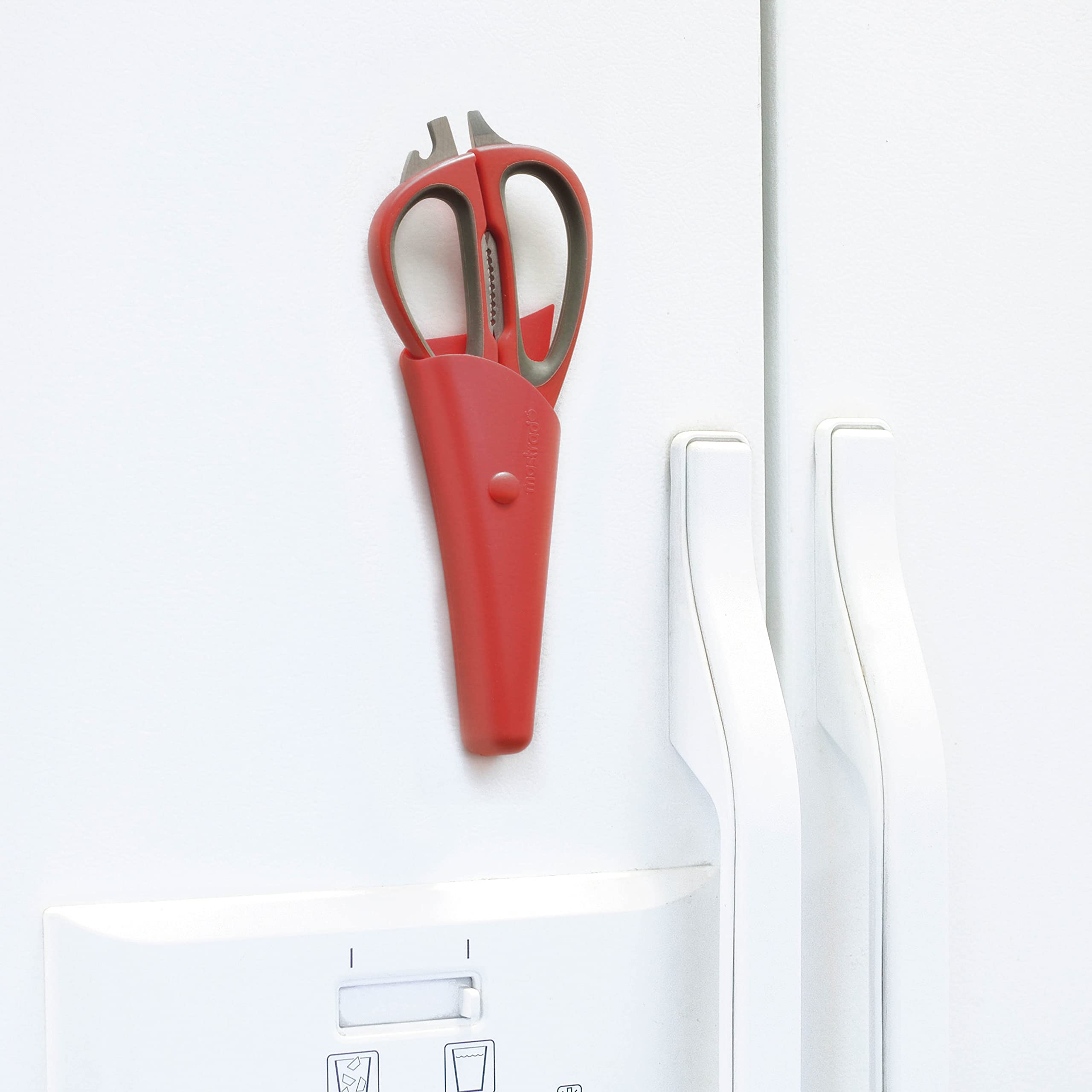 mastrad-f24515-ciseaux-de-cuisine-12-fonctions-avec-support-magn-tique-inox-roug image 7