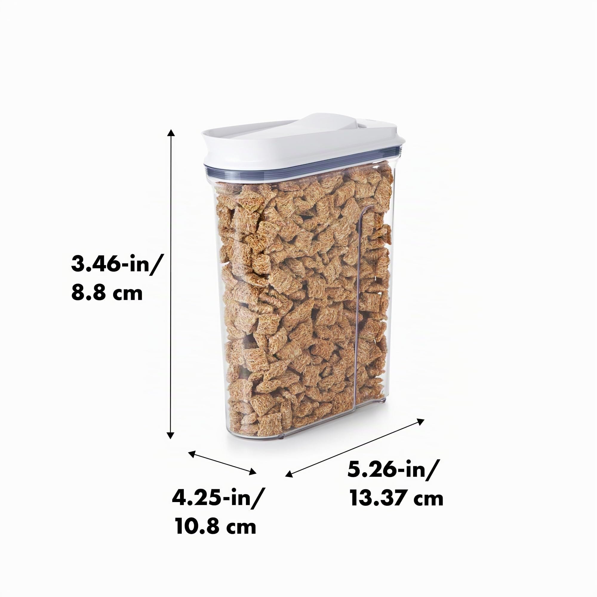 oxo-good-grips-pop-large-cereal-dispenser-4-2-l-bo-te-de-conservation-herm-tique image 2