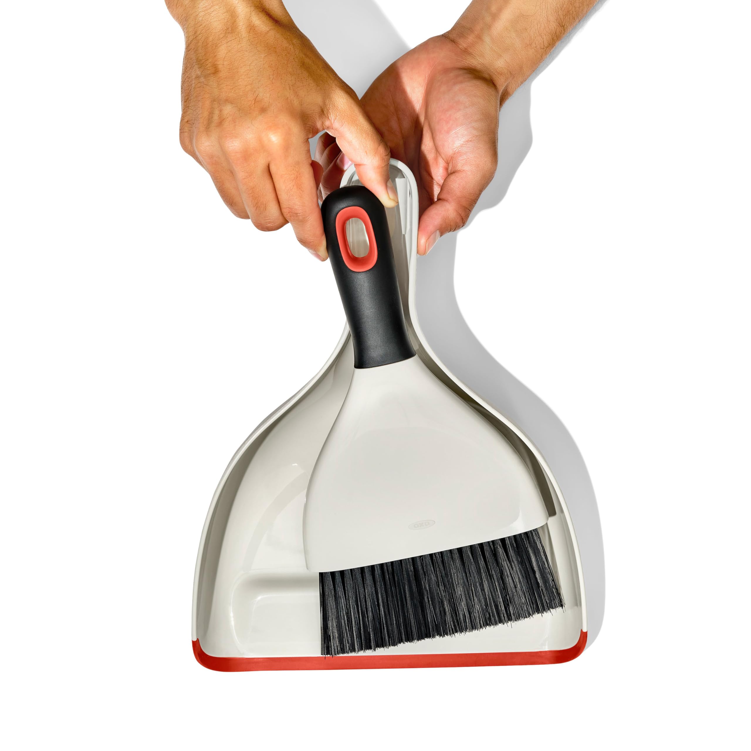 oxo-good-grips-pelle-et-balayette-poussi-re-poils-fermes-manche-antid-rapant-et- image 2