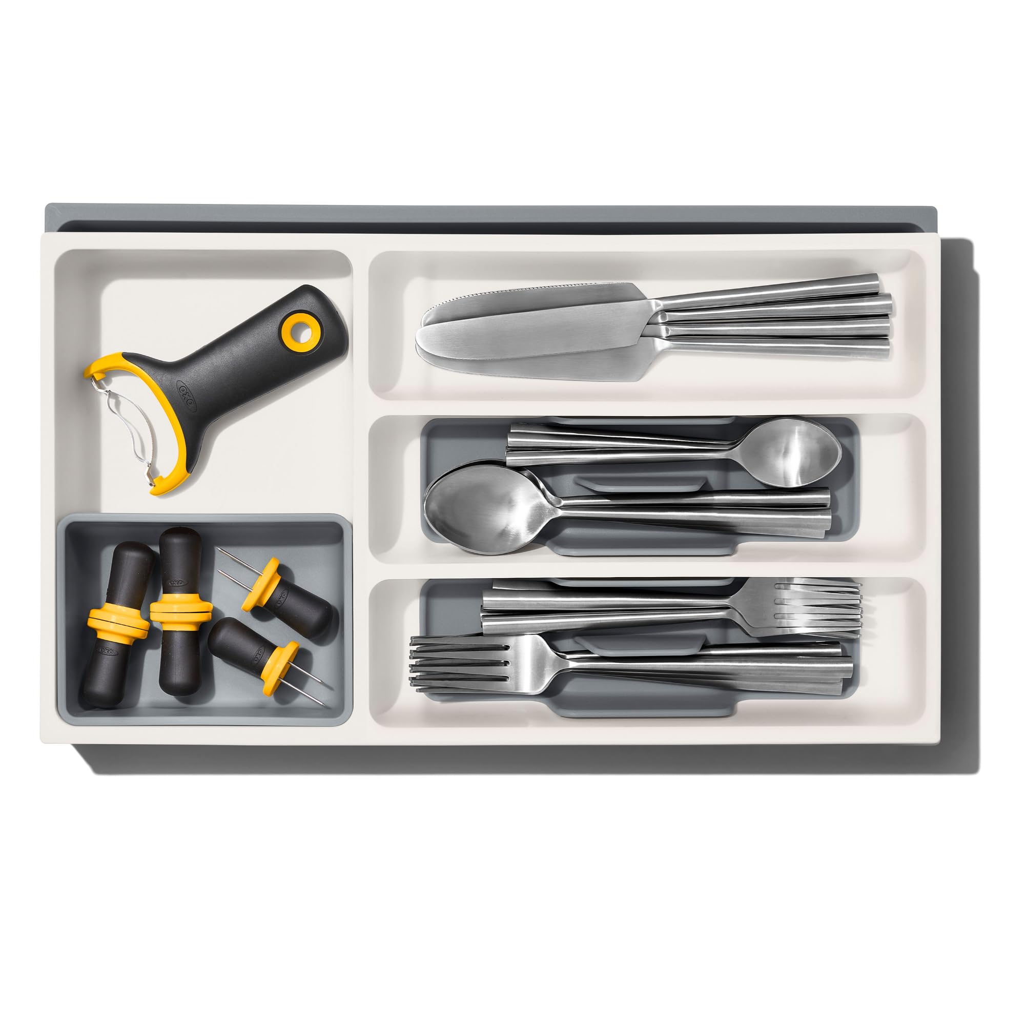 oxo-good-grips-range-couverts-extensible-compartiments-modulables-et-r-cipient-a image 4