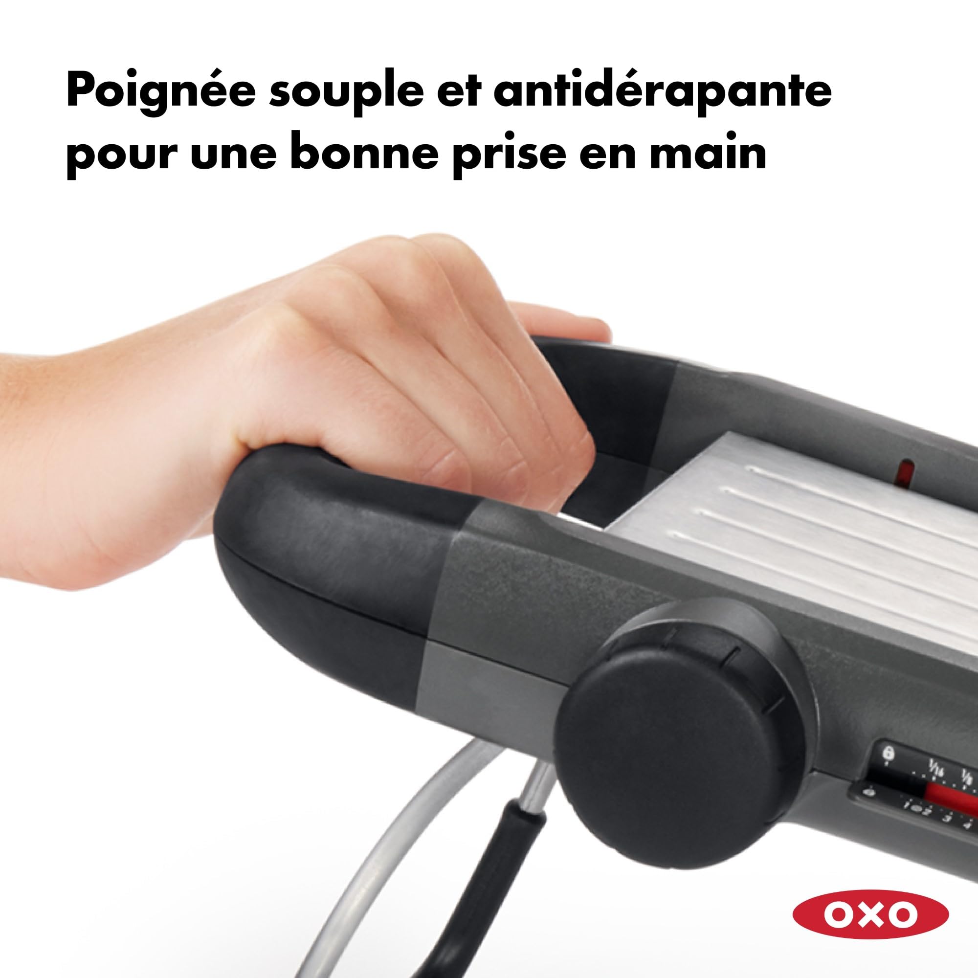 oxo-good-grips-mandoline-chef-professionnelle-lame-japonaise-inox-21-coupes-pais image 8