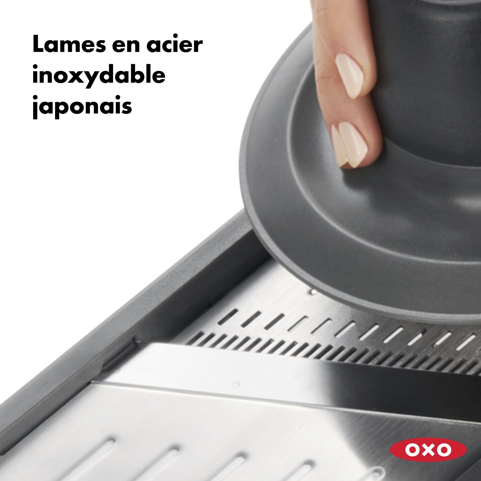 oxo-good-grips-mandoline-chef-professionnelle-lame-japonaise-inox-21-coupes-pais image 3
