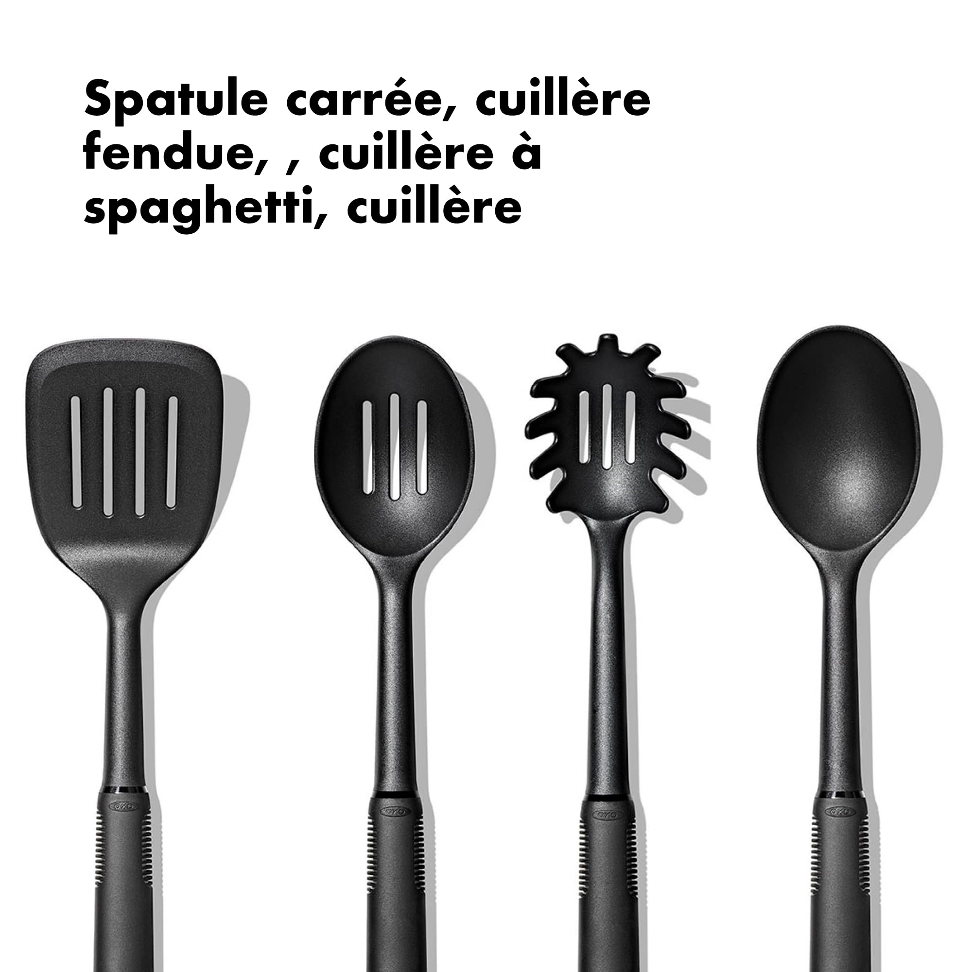 oxo-good-grips-set-de-4-ustensiles-de-cuisine-en-nylon-cuill-re-cuill-re-ajour-e image 2