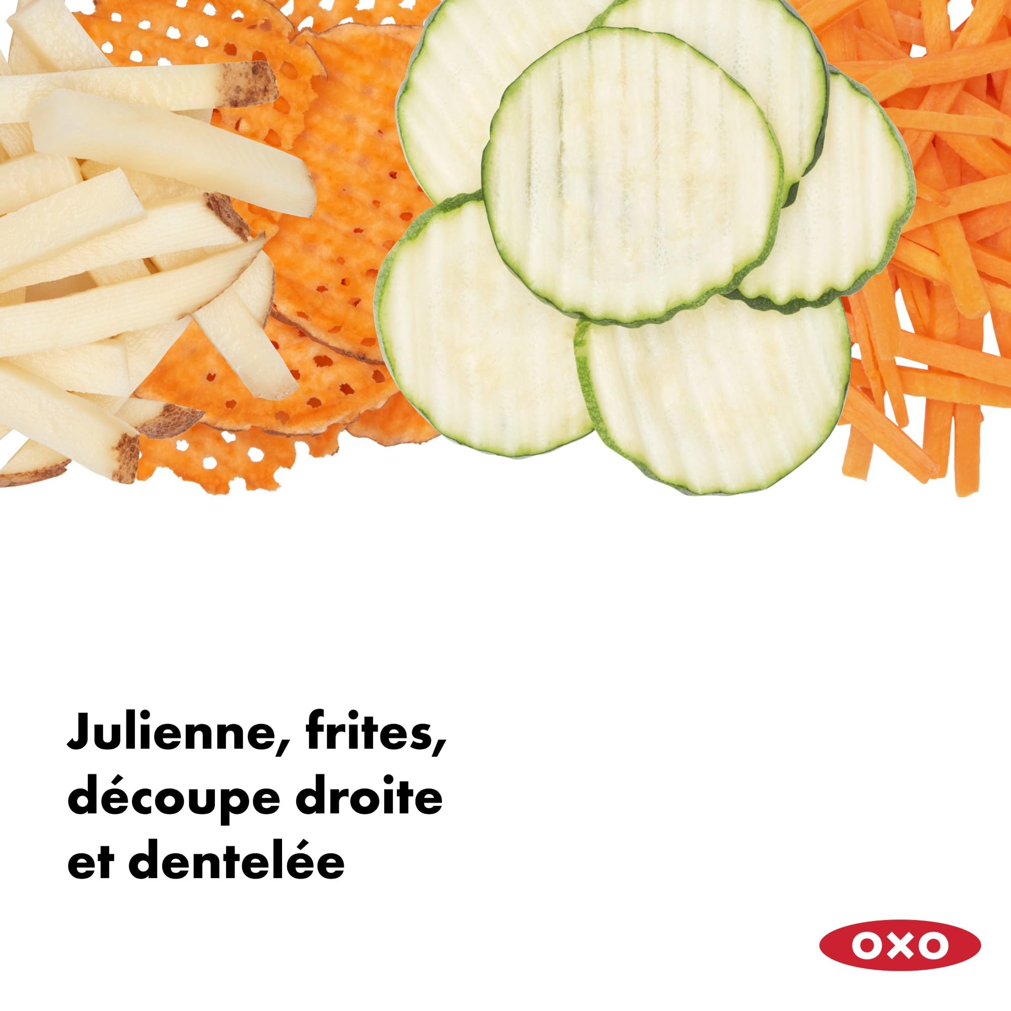 oxo-good-grips-mandoline-chef-professionnelle-lame-japonaise-inox-21-coupes-pais image 2