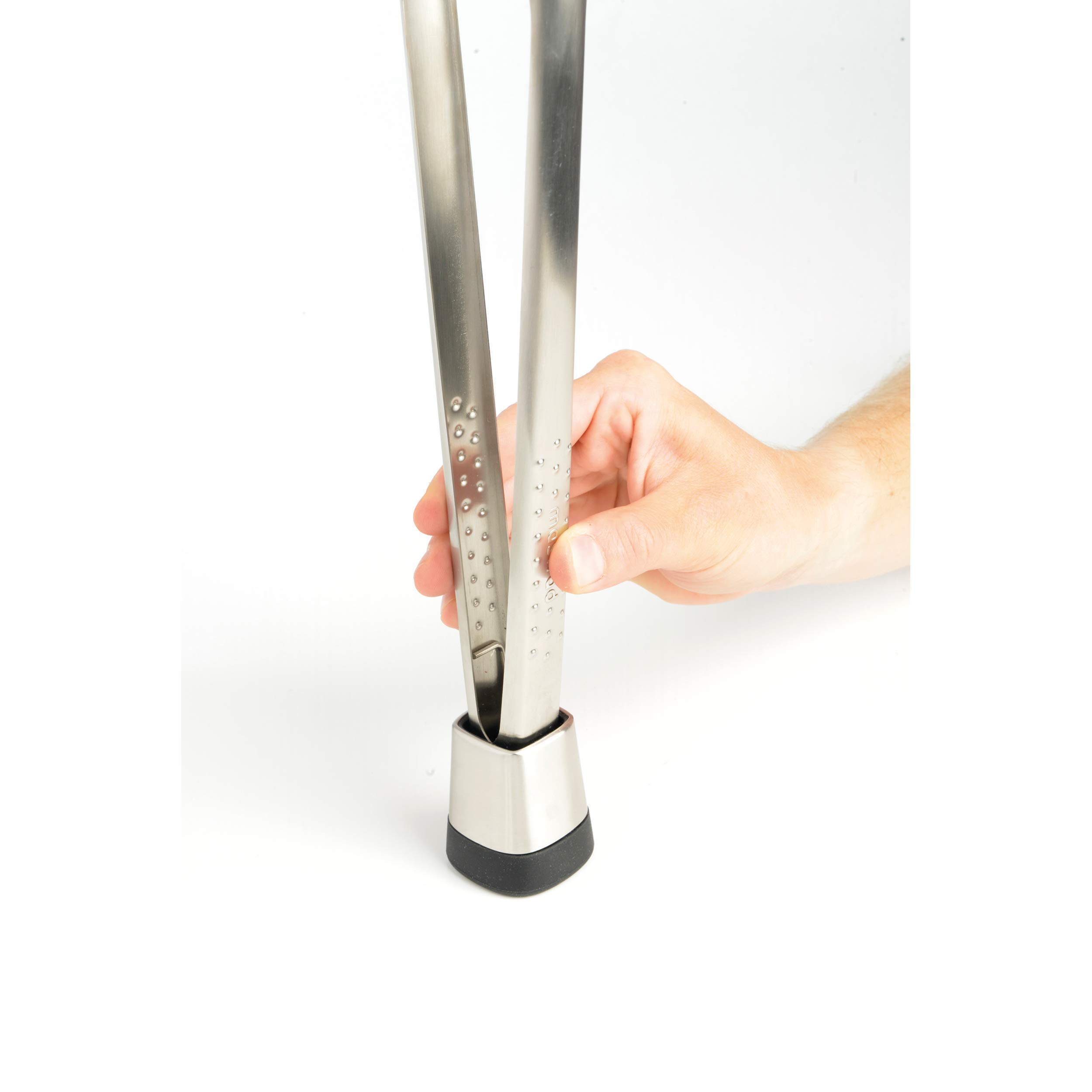 mastrad-f17500-pince-express-en-acier-inoxydable-noir-38-6-cm-r-siste-jusqu-220- image 3
