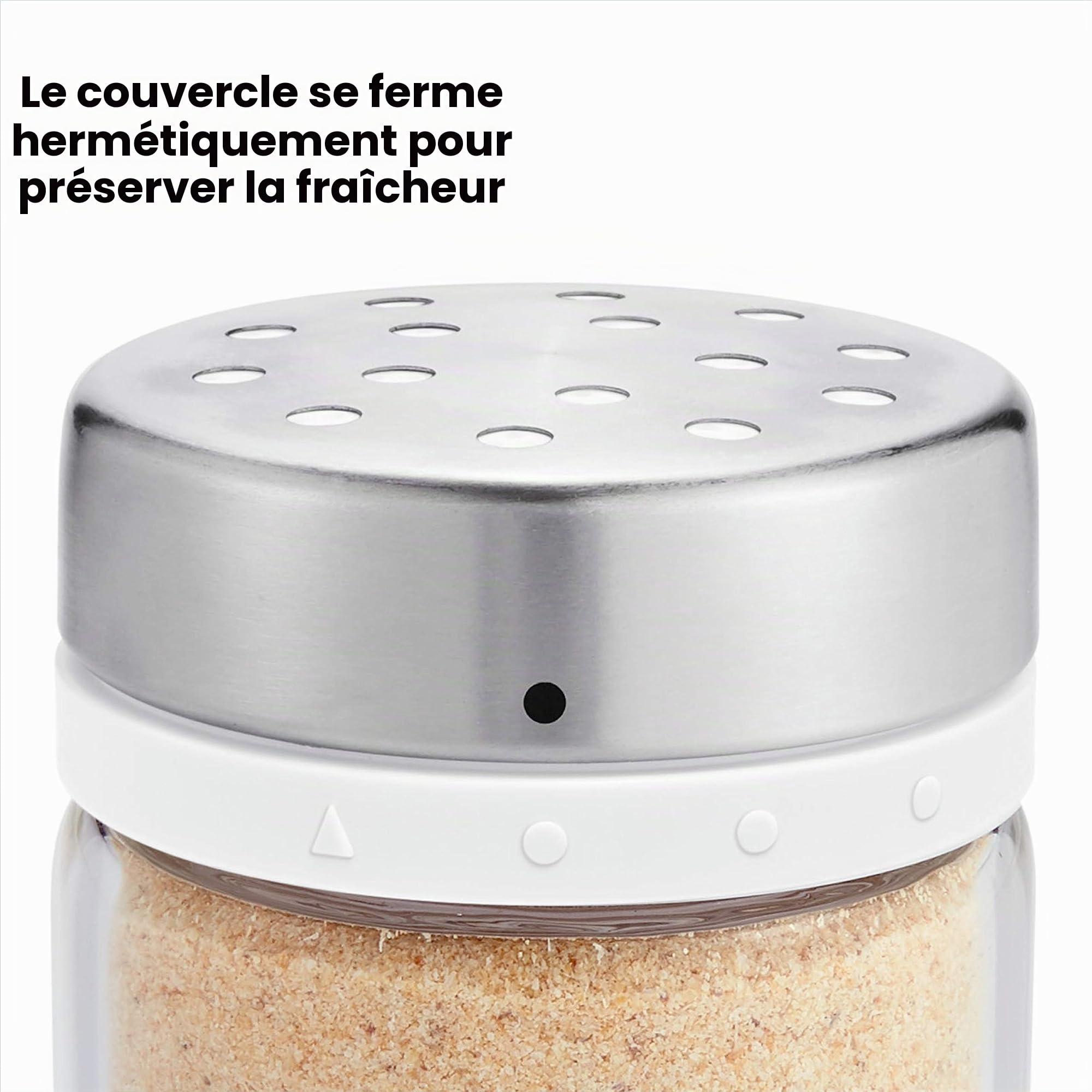 oxo-good-grips-saupoudreuse-pot-pices-ajustable-2-r-glages-pot-en-verre-et-couve image 5