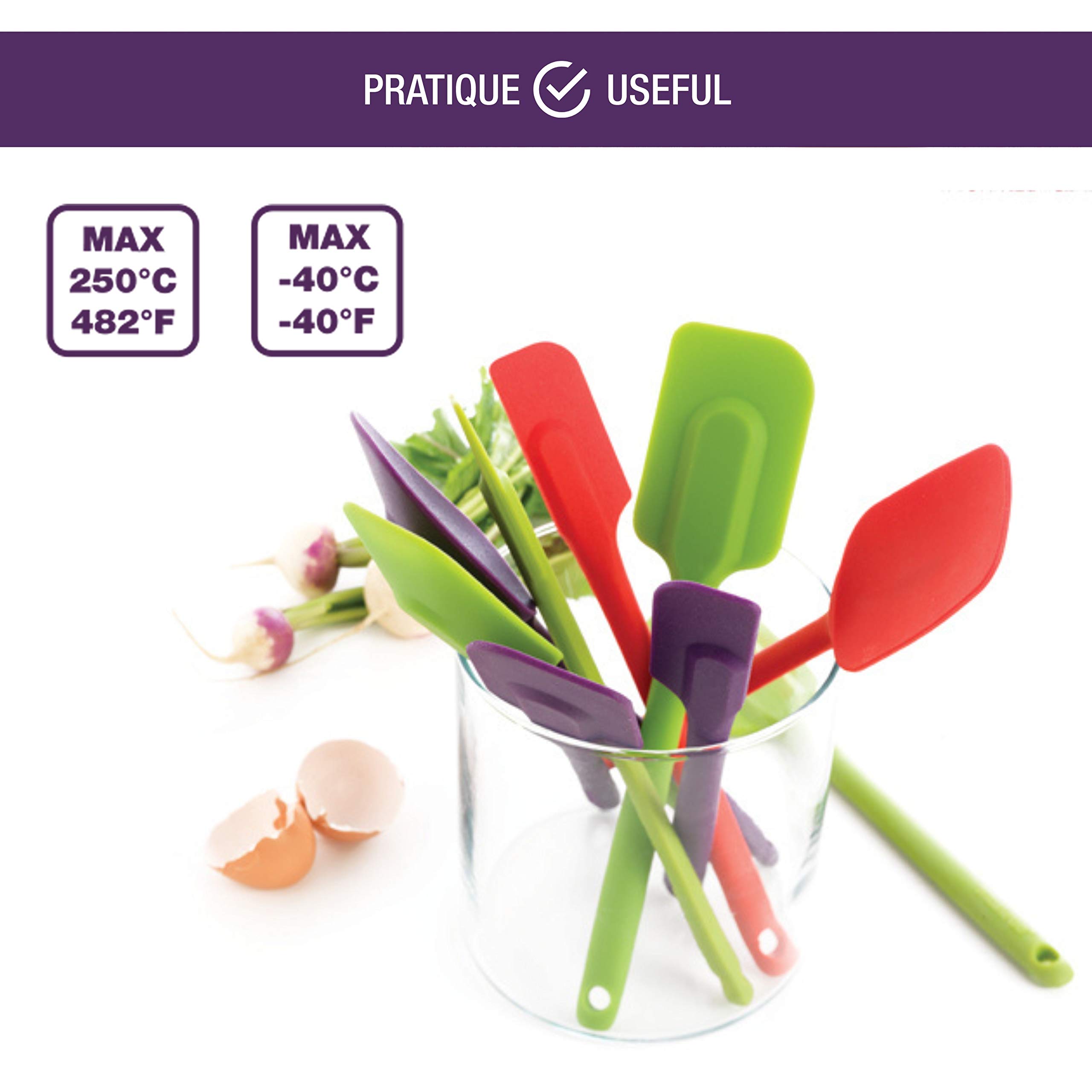 mastrad-unibloc-spatule-cuill-re-en-silicone-noir-27-5-cm-monobloc-r-sistante-25 image 4