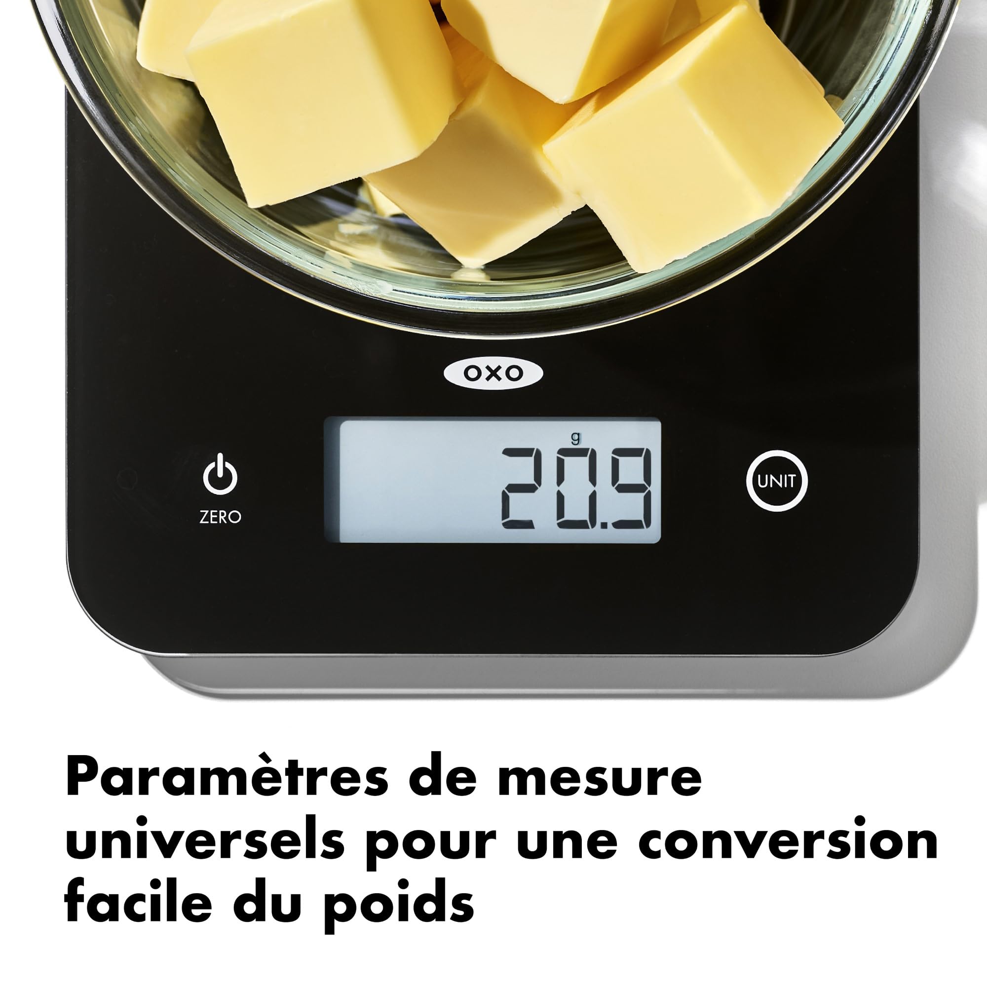 oxo-good-grips-balance-alimentaire-num-rique-en-verre-5-kg-avec-fonction-tare-et image 2