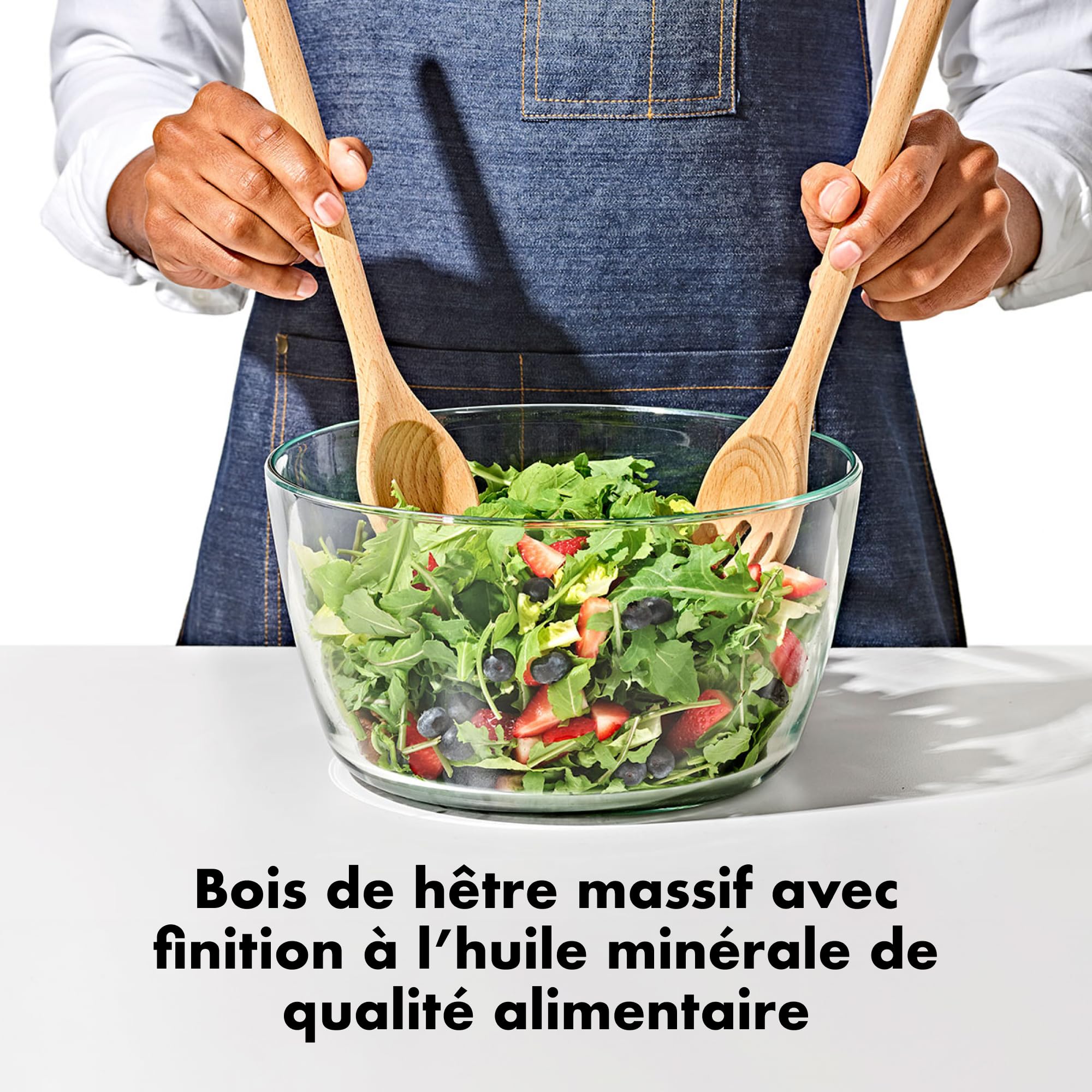 oxo-good-grips-beechwood-salad-serving-set-2-pieces-couverts-salade-en-bois-de-h image 3
