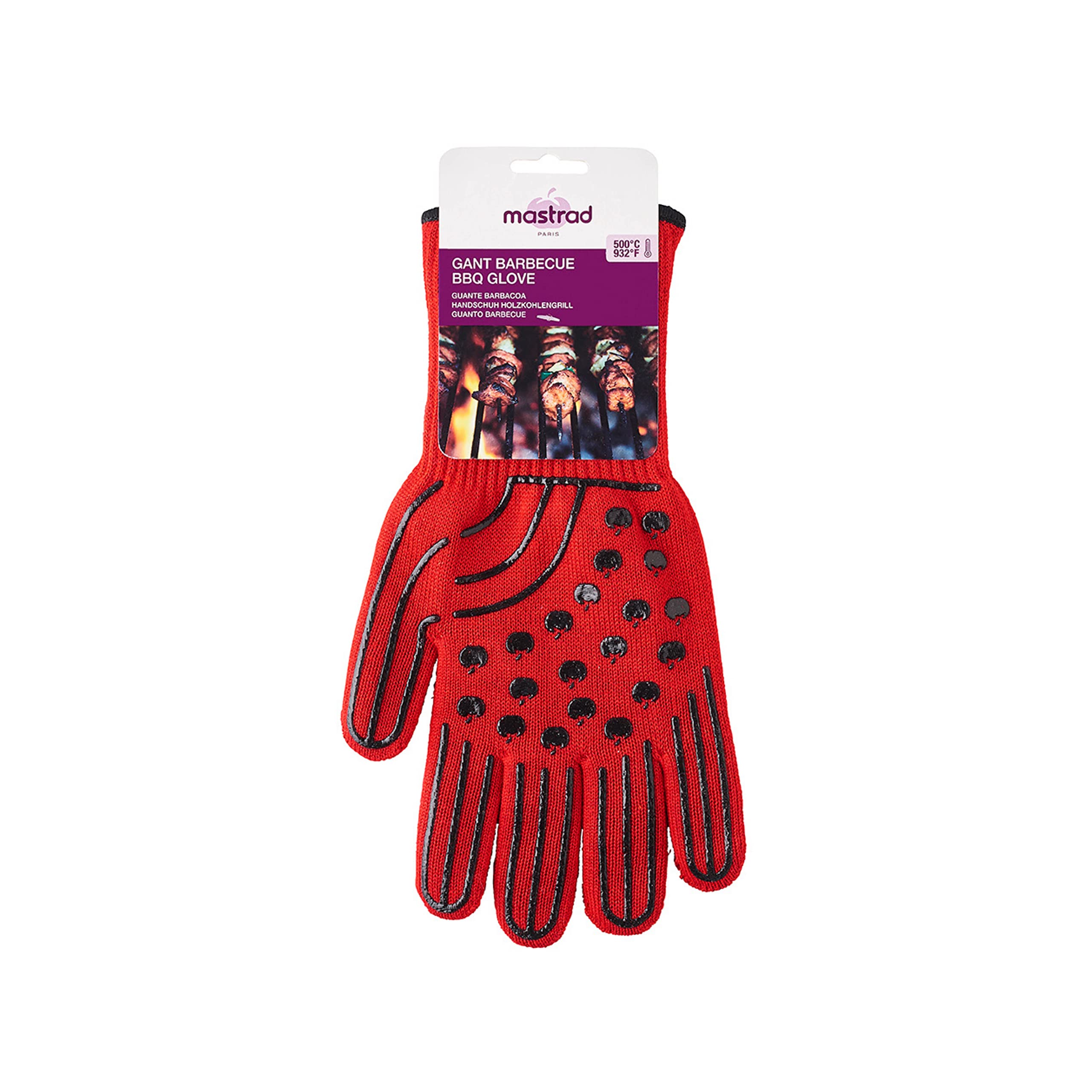 mastrad-gant-de-barbecue-anti-chaleur-jusqu-500-c-aramide-et-silicone-antid-rapa image 4