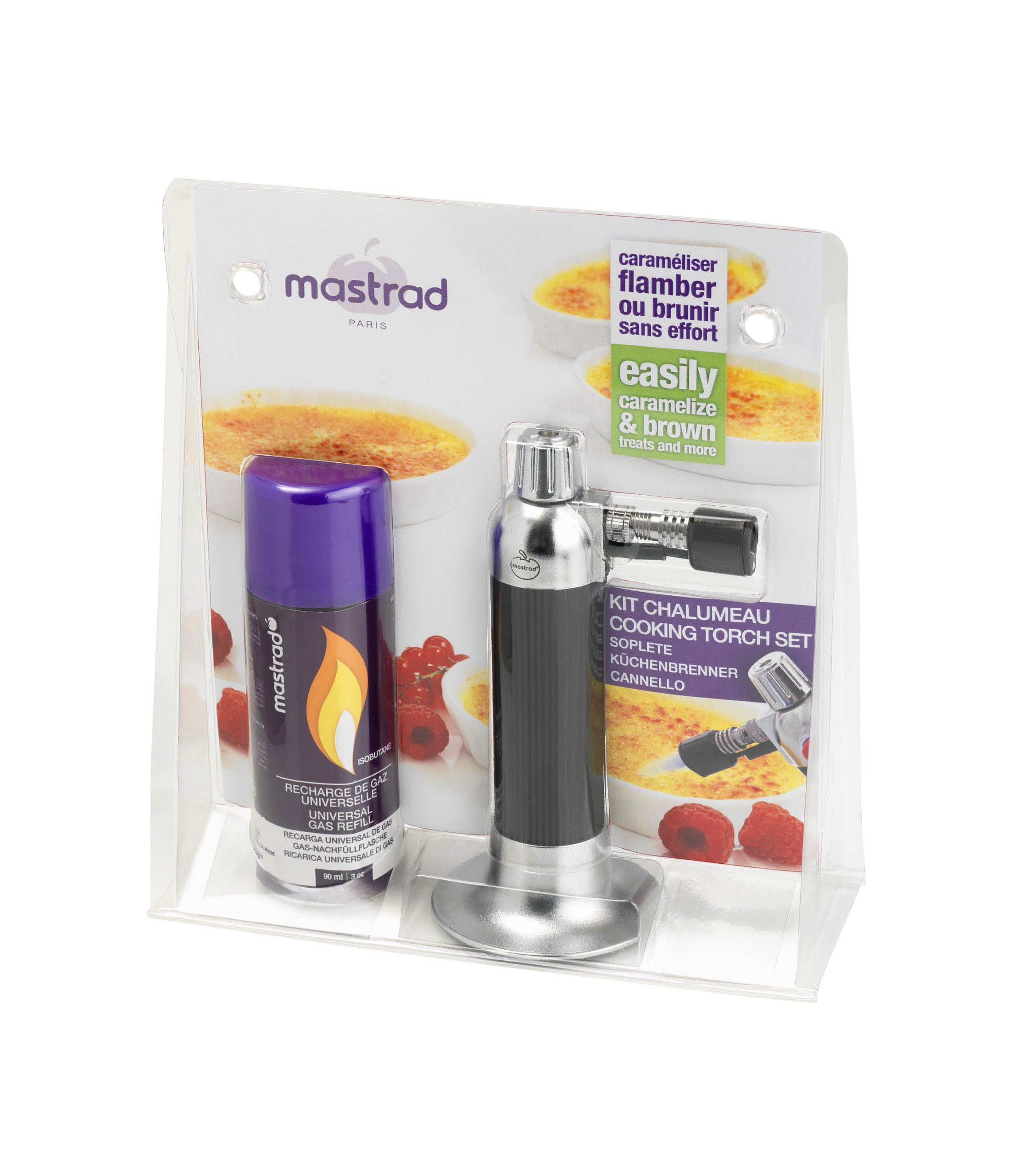 mastrad-f46060-chalumeau-de-cuisine-avec-recharge-de-gaz-butane-90-ml-flamme-r-g image 1