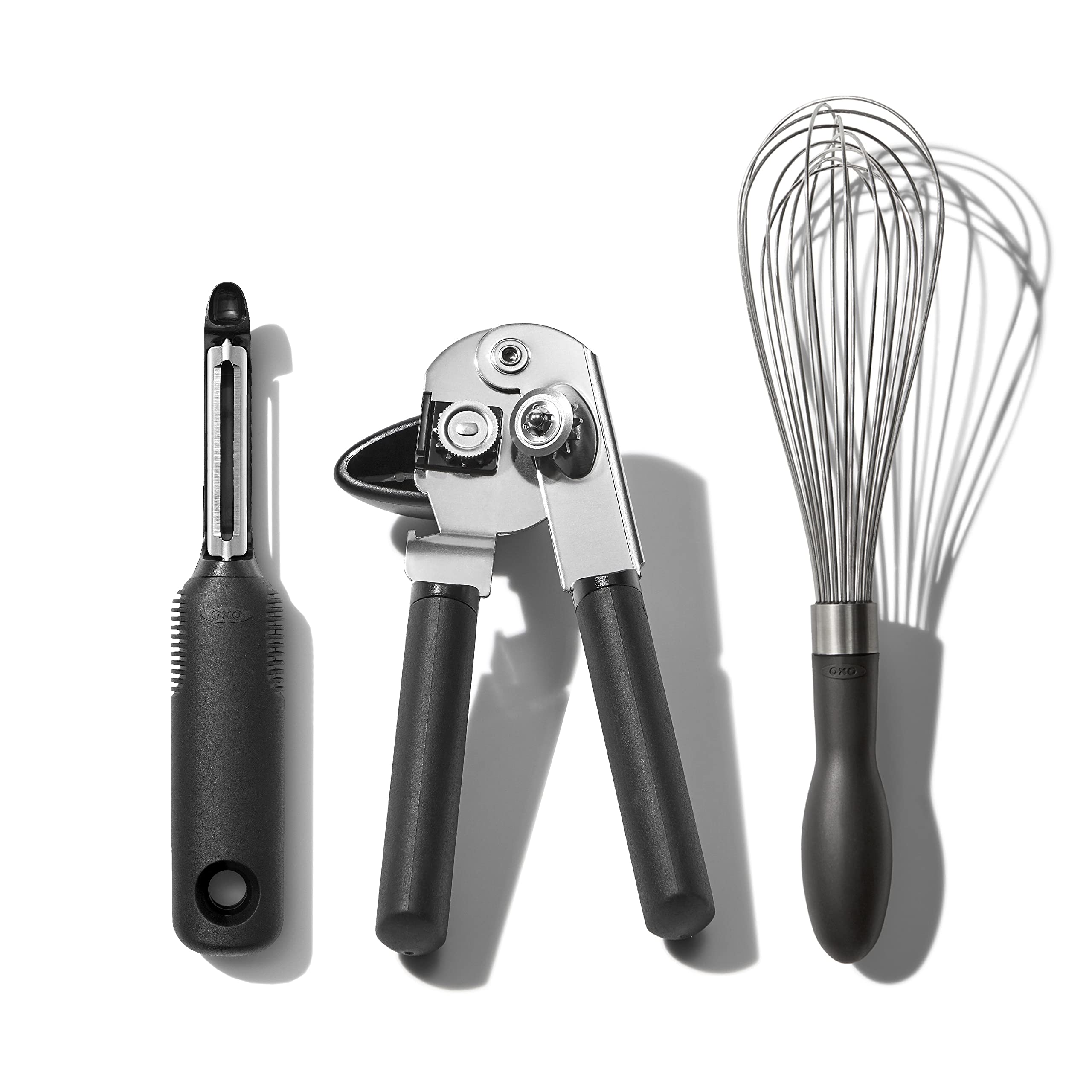 oxo-good-grips-lot-de-3-ustensiles-de-cuisine-plucheur-pivotant-ouvre-bo-tes-poi image 1