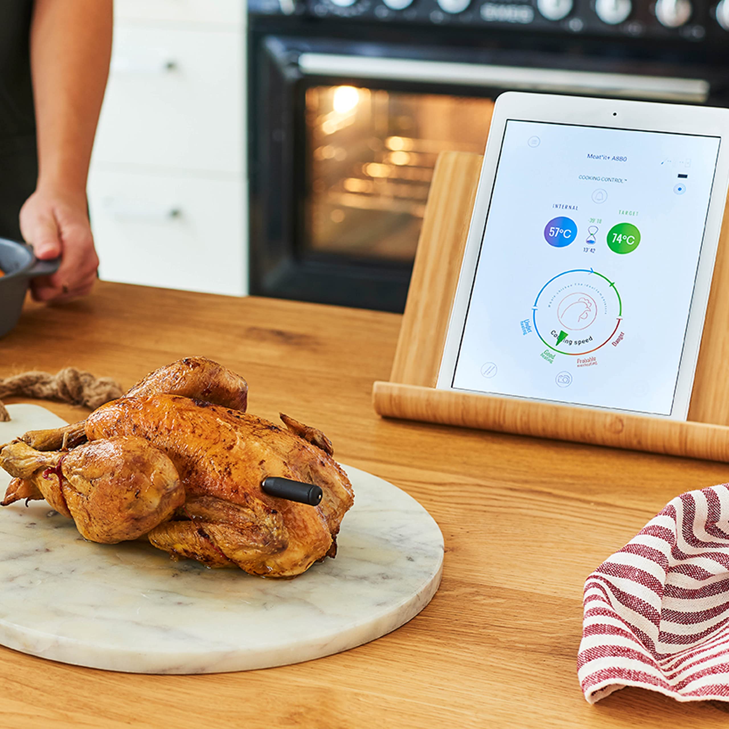 mastrad-meat-it-sonde-de-cuisson-connect-e-100-sans-fil-noir-thermom-tre-viande- image 5