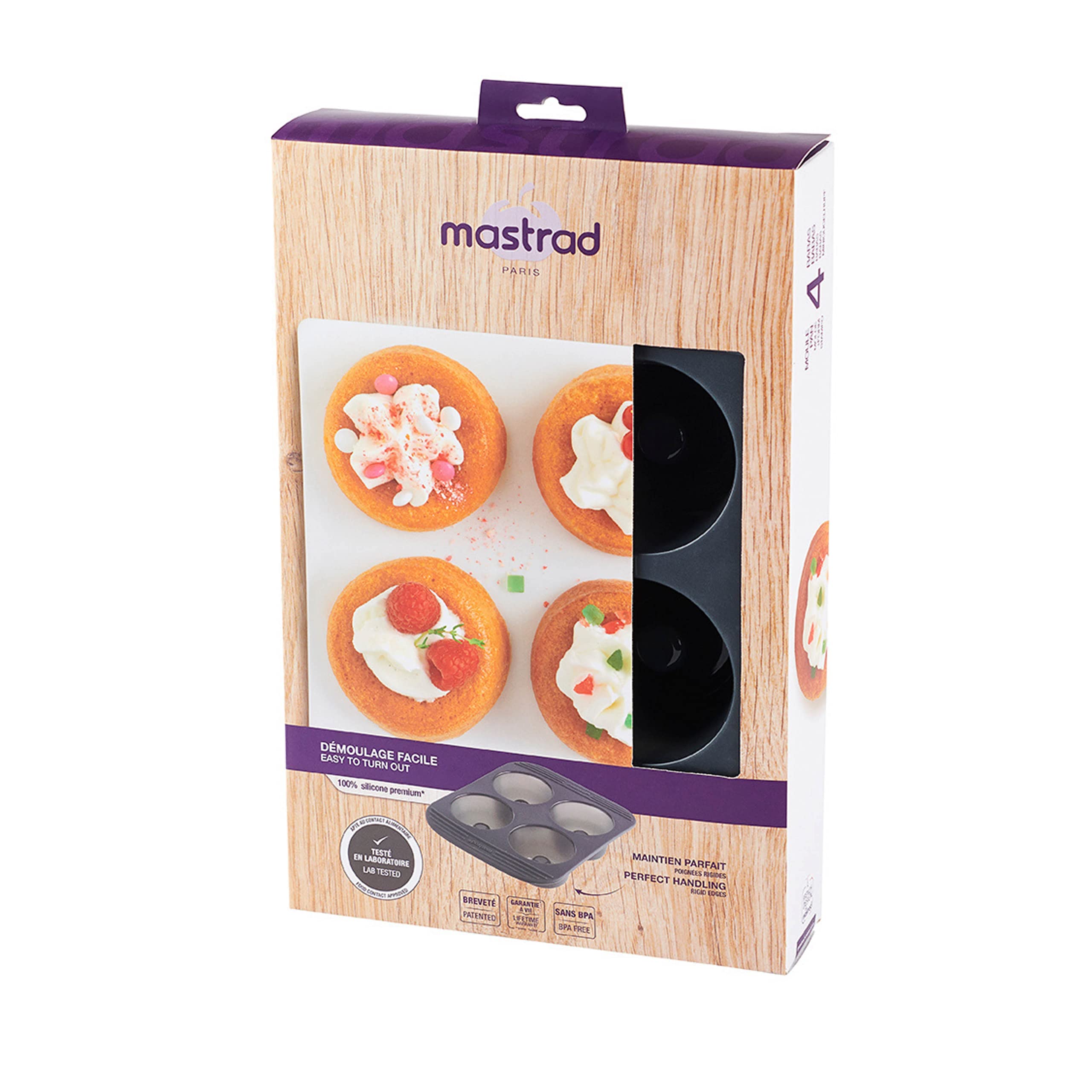 mastrad-moule-4-babas-silicone-premium-gris-fum-moule-savarin-anti-adh-sif-28-5- image 6