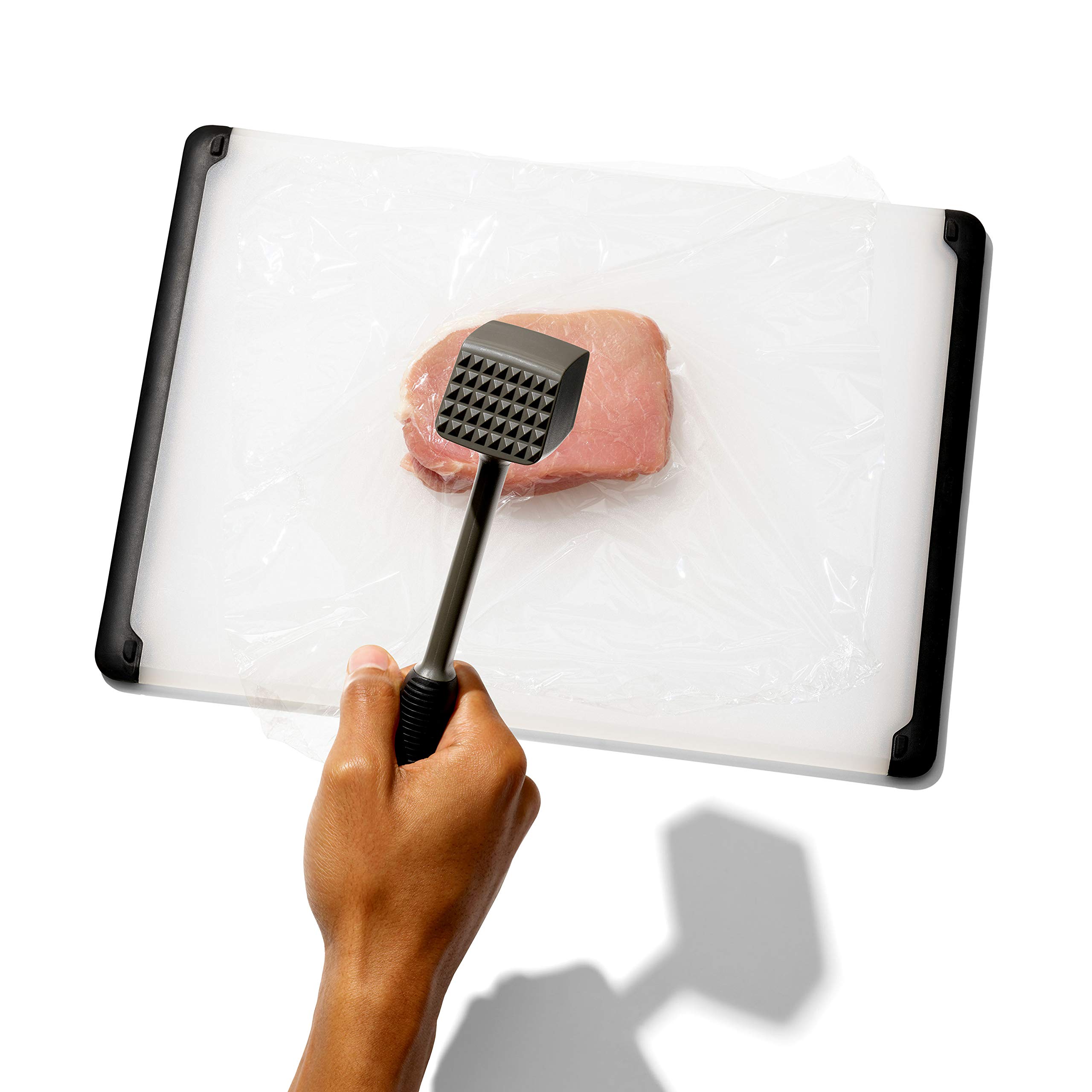 oxo-good-grips-attendrisseur-viande-marteau-double-face-en-aluminium-face-dents- image 4
