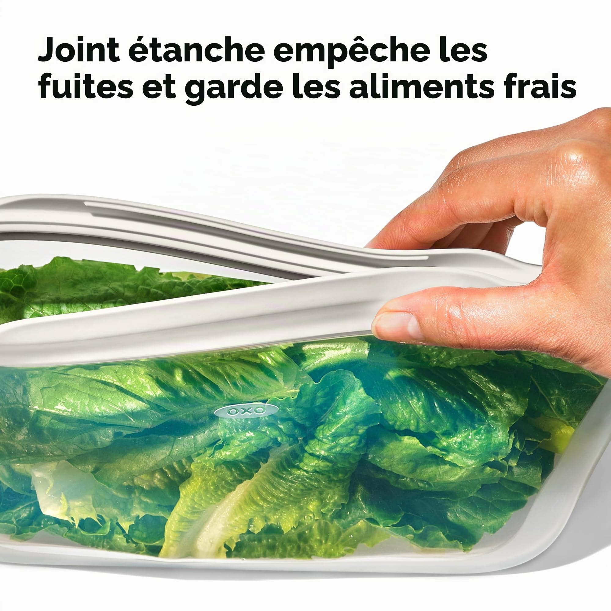 oxo-good-grips-sac-r-utilisable-en-silicone-alimentaire-fond-plat-946-ml-beige-a image 3