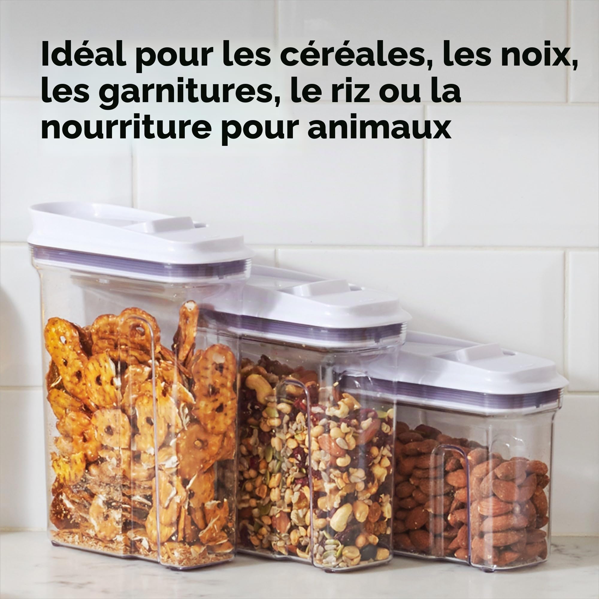 oxo-good-grips-pop-large-cereal-dispenser-4-2-l-bo-te-de-conservation-herm-tique image 3