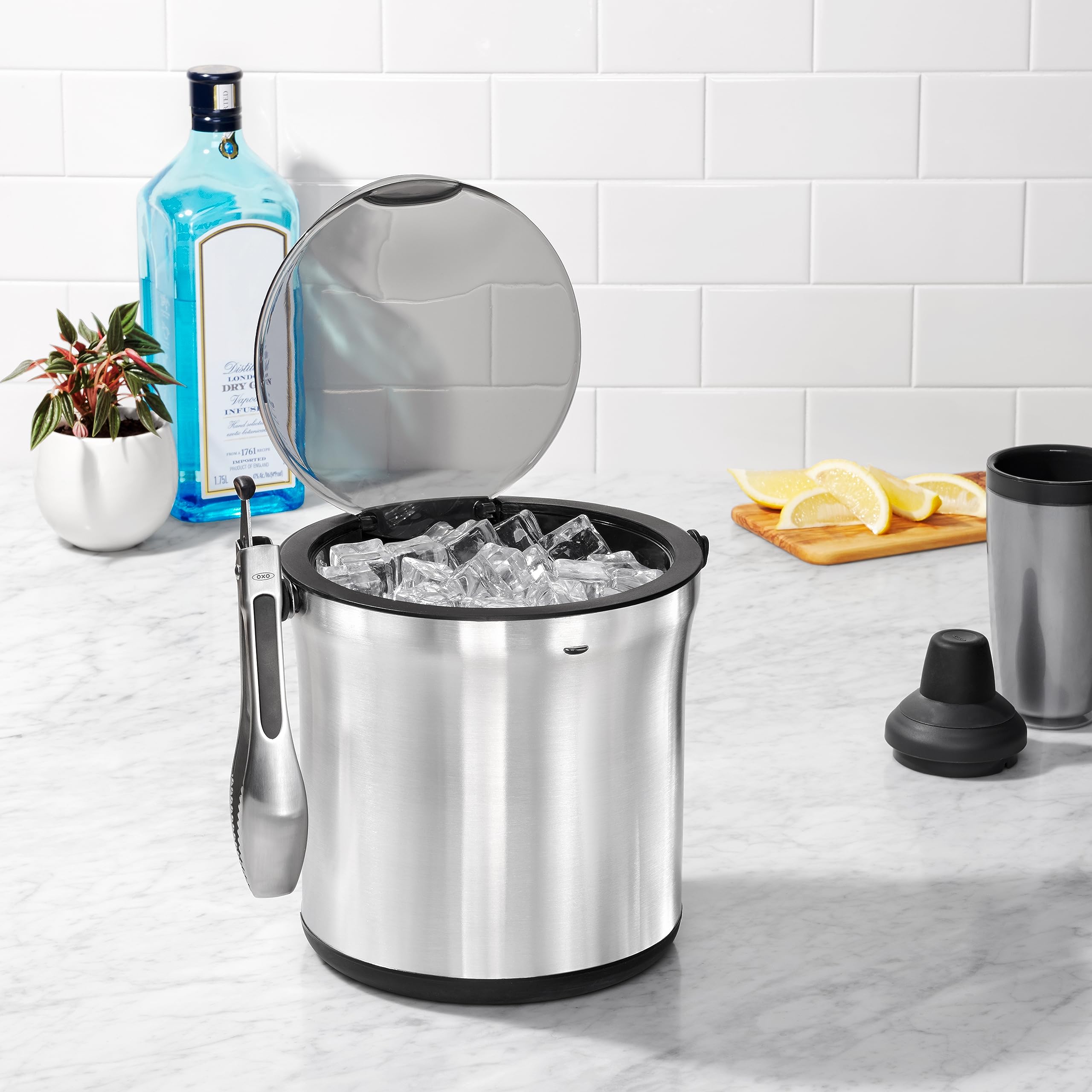 oxo-steel-seau-gla-ons-avec-pince-double-paroi-rigoles-d-gouttage-3-8-l image 6