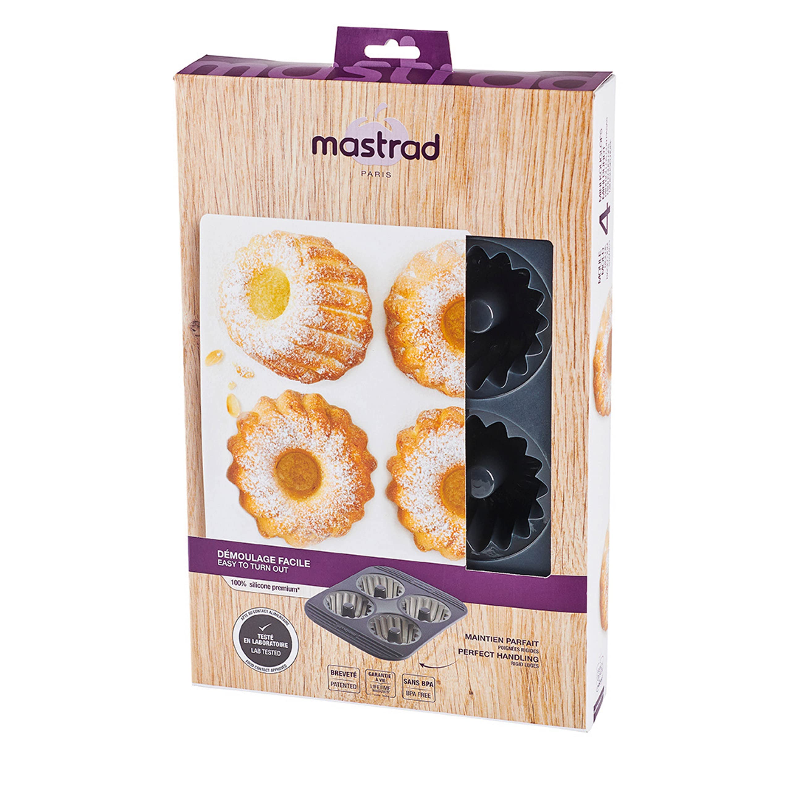 mastrad-moule-4-mini-kouglofs-100-silicone-premium-anti-adh-sif-avec-poign-es-ri image 6