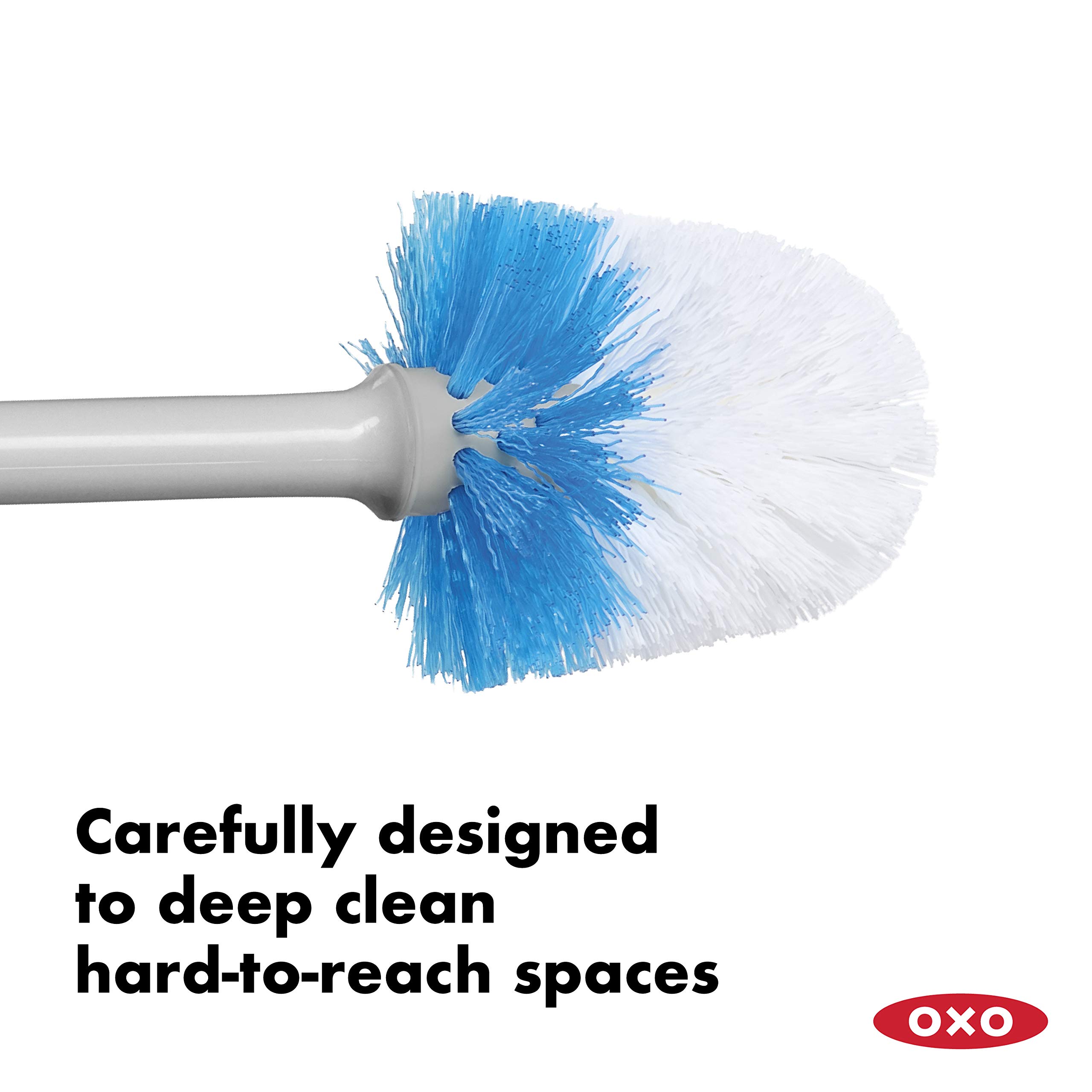 oxo-good-grips-brosse-wc-compacte-avec-support-auto-ouvrant-et-bac-d-gouttage-ve image 5