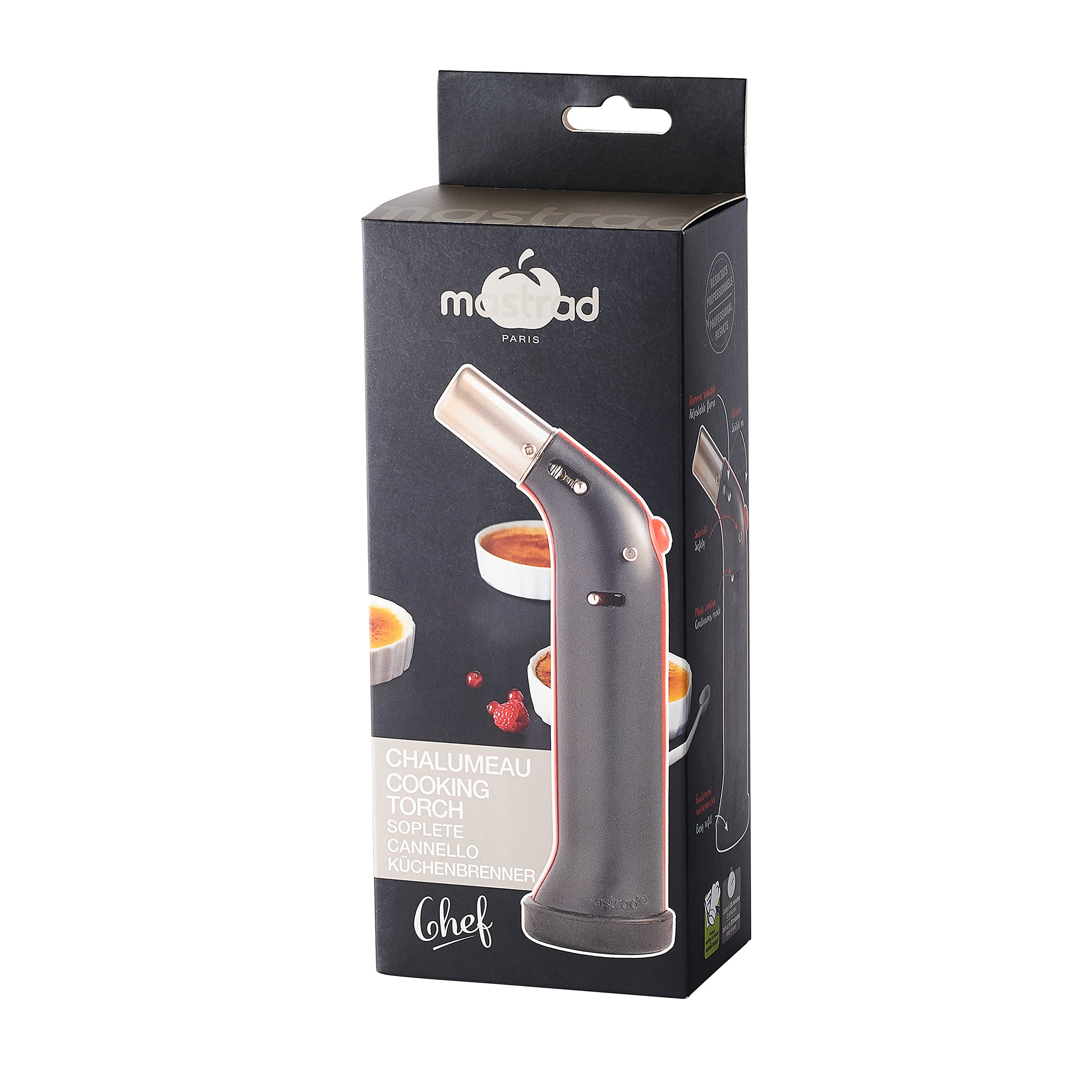 mastrad-chalumeau-chef-de-cuisine-rechargeable-gaz-capacit-27-ml-flamme-r-glable image 6