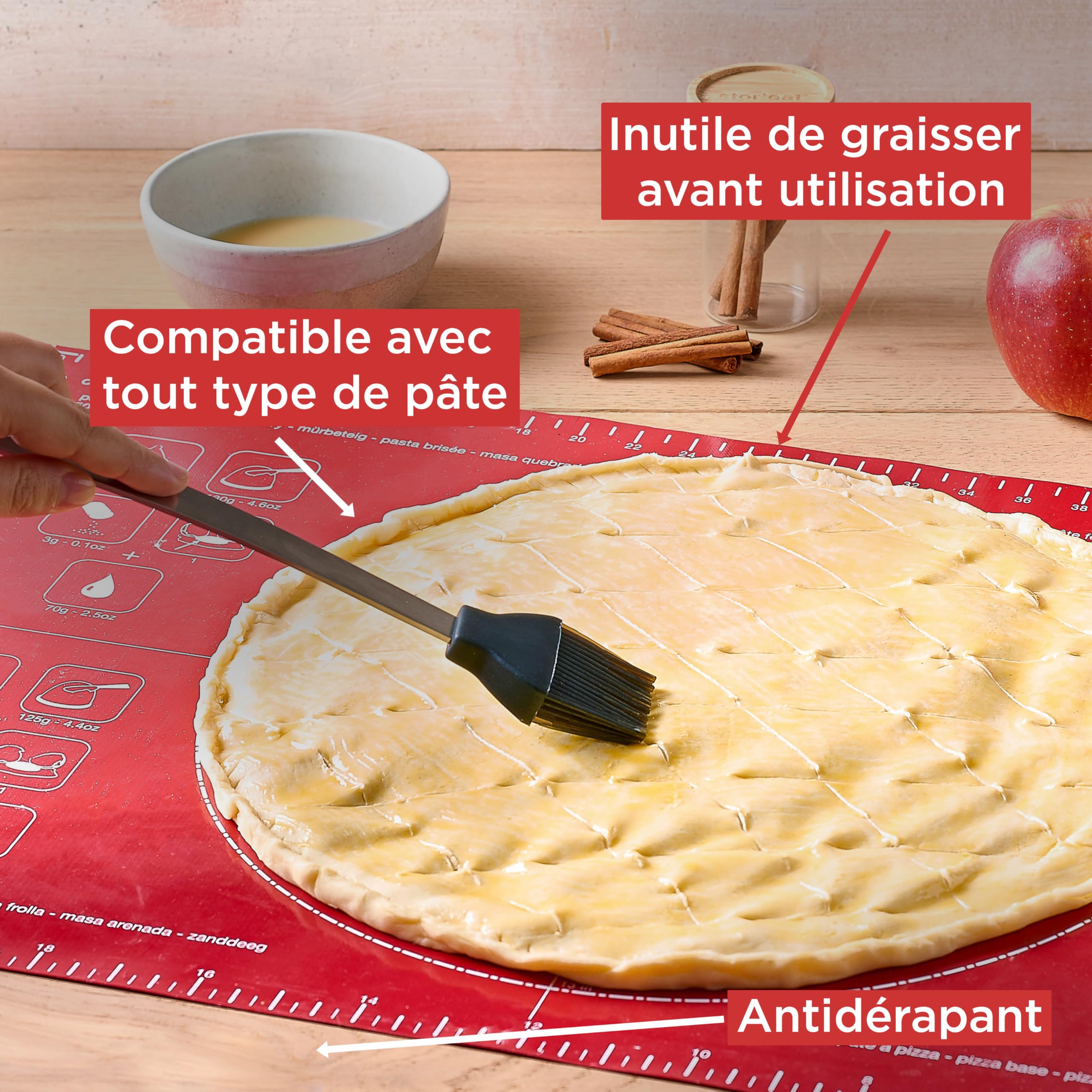 mastrad-grande-feuille-p-tisserie-en-silicone-40x60-cm-antiadh-sive-recettes-int image 2